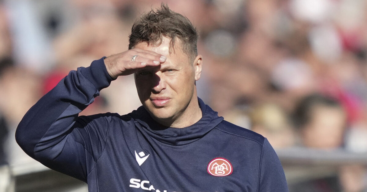 Redaktør: AaB tog for meget vand ind – kan gøres bedre Foto: Claus Fisker/Ritzau Scanpix