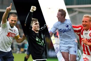 Her er listen over de 10 spillere med flest mål i Superligaen.