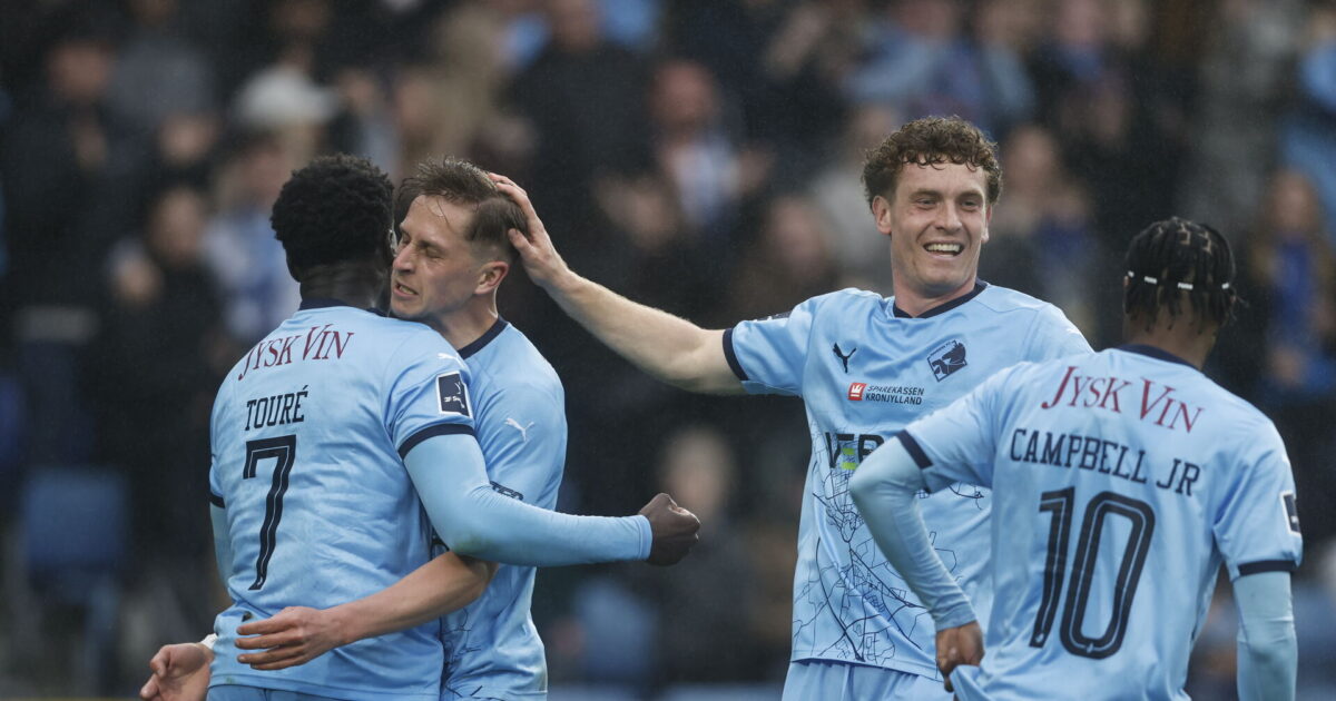 Randers rejser sig i lokalopgør mod svagt AGF-hold Foto: Mikkel Berg Pedersen/Ritzau Scanpix