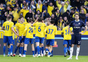 Brøndbys spillere jubler