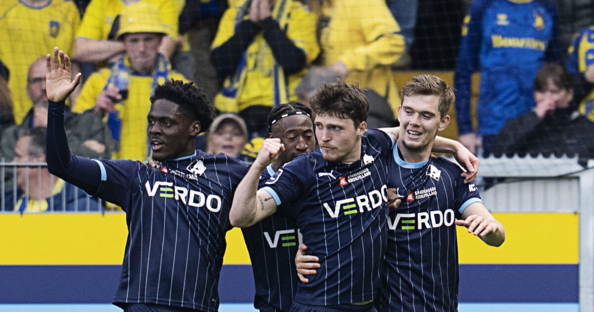 Dyhrs tordenhammer mod Brøndby er rundens bedste Foto: Claus Bech/Ritzau Scanpix