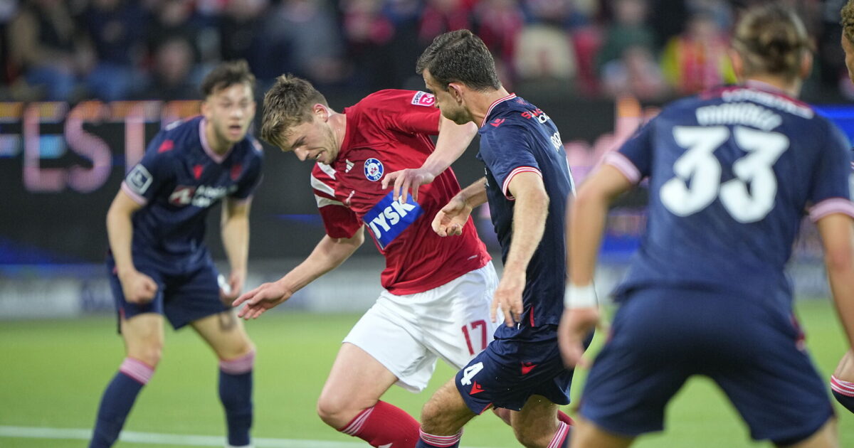 Klasseforskel i Silkeborg efter AaB’s pinlige 30 minutter Bo Amstrup/Ritzau Scanpix