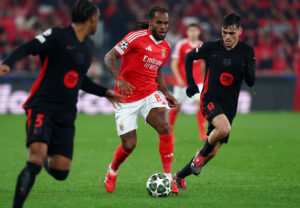 Sanches i kamp for Benfica