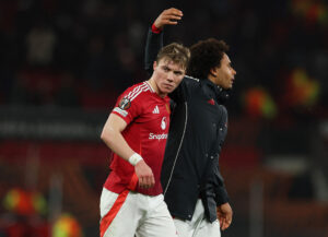 Rasmus Højlund for Manchester United.