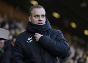 Johannes Hoff-Thorup mens han stod i spidsen for Norwich