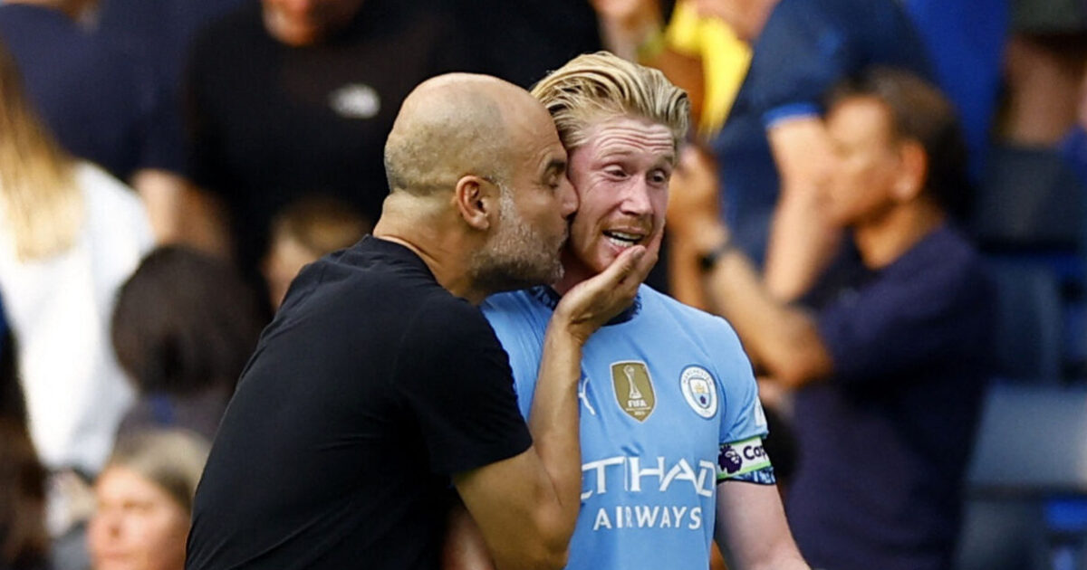 Guardiola vinker farvel til styrmanden: En del af familien Foto: Peter Cziborra/Reuters/Ritzau Scanpix