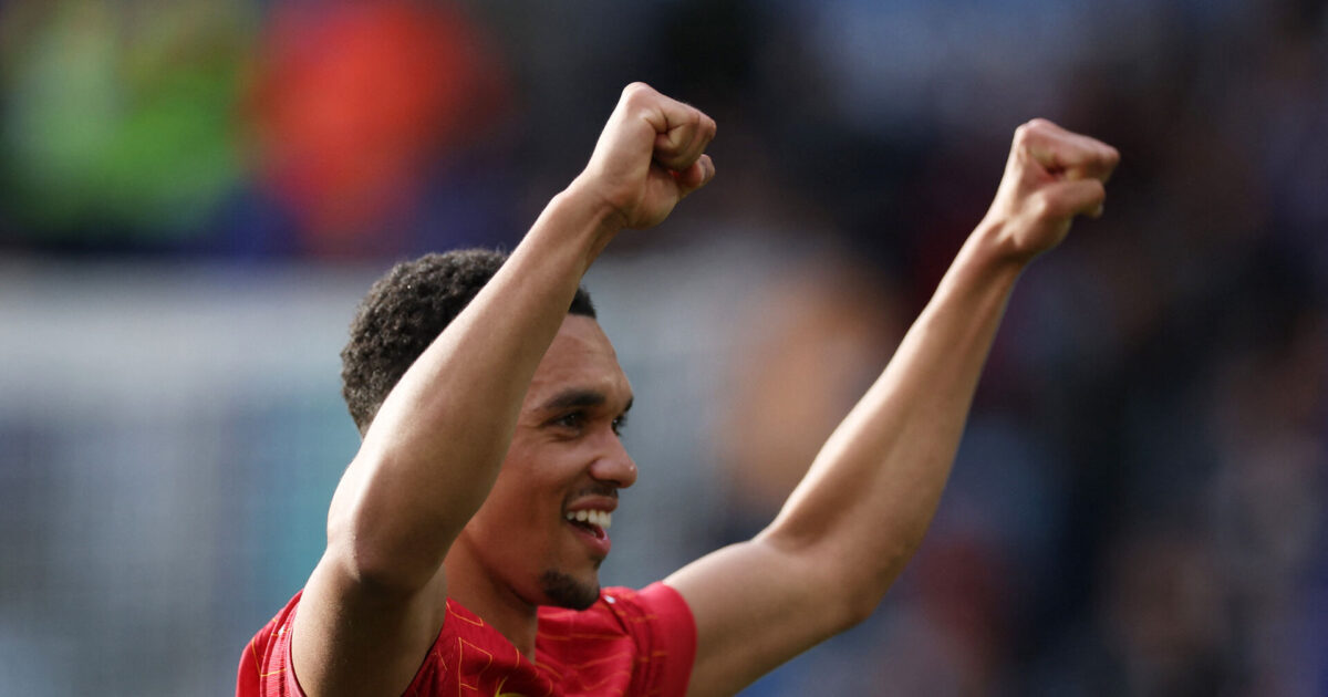 Euforisk Trent: Ikke første gang jeg scorer mod Leicester Foto: Phil Noble/Reuters/Ritzau Scanpix