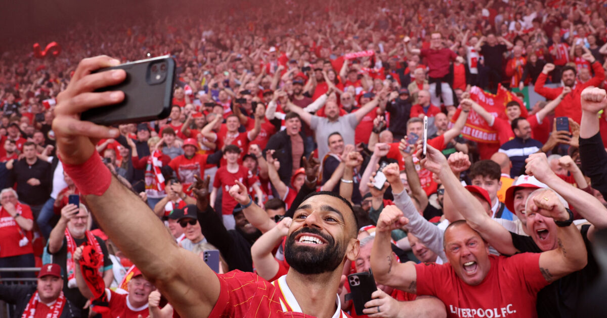 Liverpools egyptiske konge: Mesterskabet er bedre end sidst Foto: Phil Noble/Reuters/Ritzau Scanpix