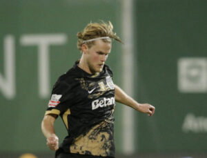 Hjulmand i aktion for Sporting