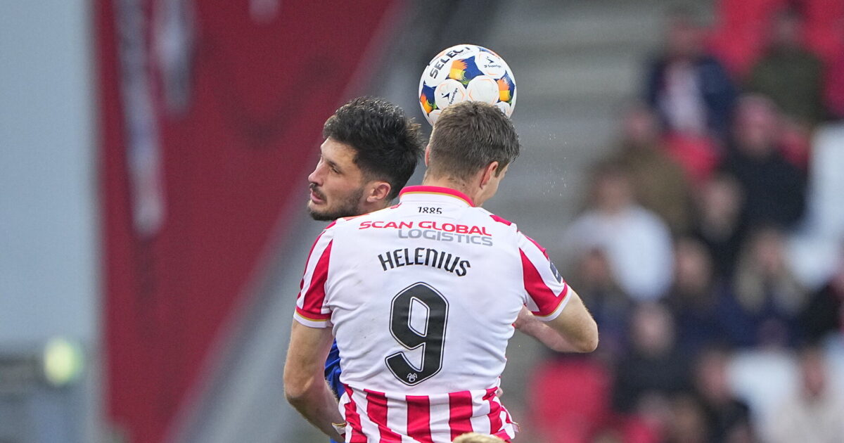 Helenius efter endnu en fuser: Vi mangler kvalitet i begge ender Foto: Bo Amstrup/Ritzau Scanpix