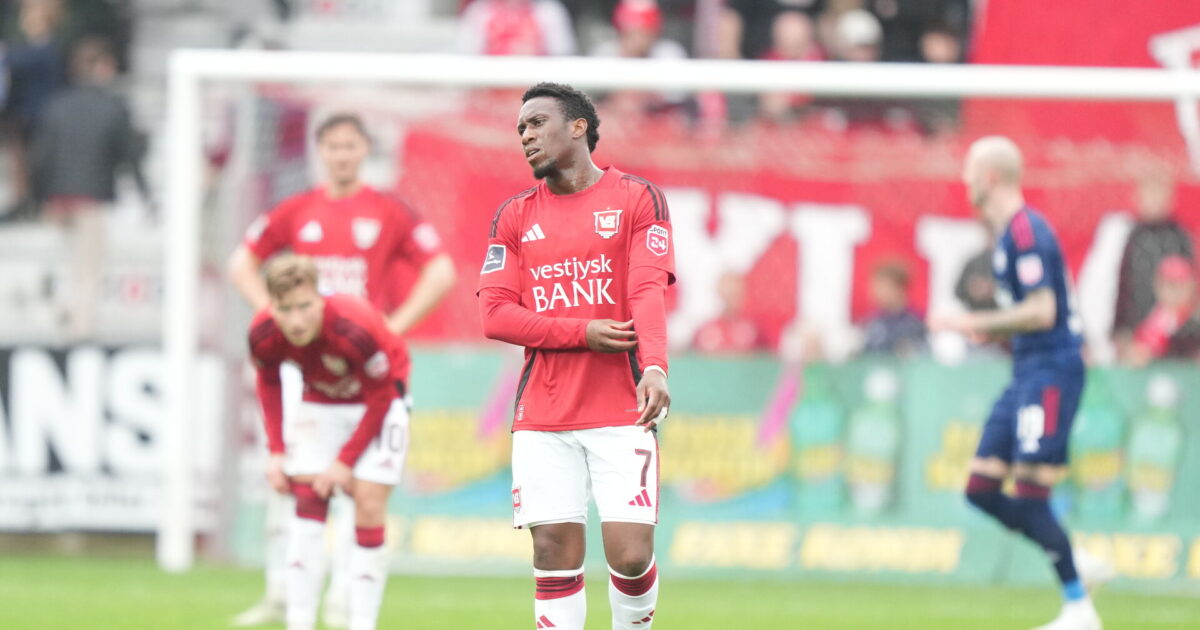 Vejle misser gylden mulighed: Ydmyget i Nørreskoven Foto: Claus Fisker/Ritzau Scanpix