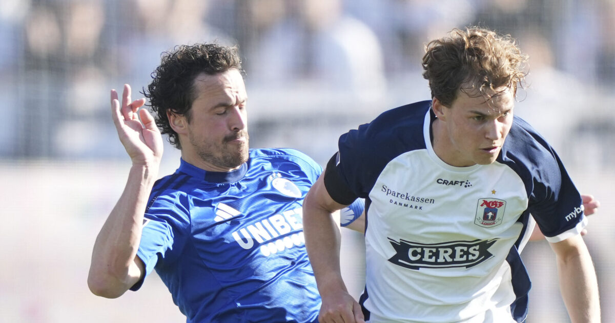 Thomas Delaney skrev FCK-historie i søndagens sejr mod AGF Foto: Claus Fisker/Ritzau Scanpix