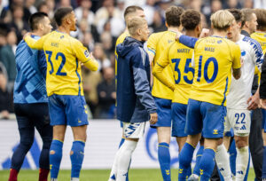 Thomas Mikkelsen og Brøndbys spillere