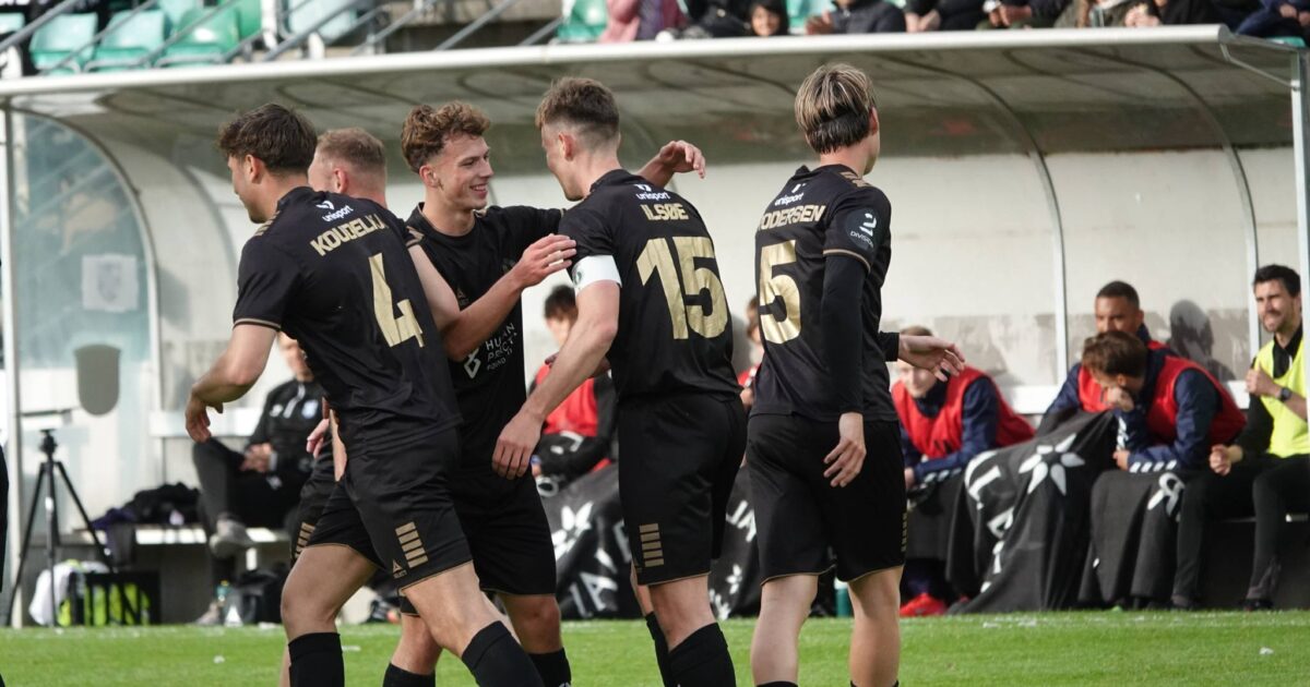 AB ydmyger Fremad Amager – Aarhus Fremad så godt som sikre på oprykning Foto: Mia Hansen/AB