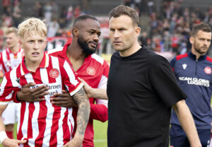 Wichmann med AaB-spillere