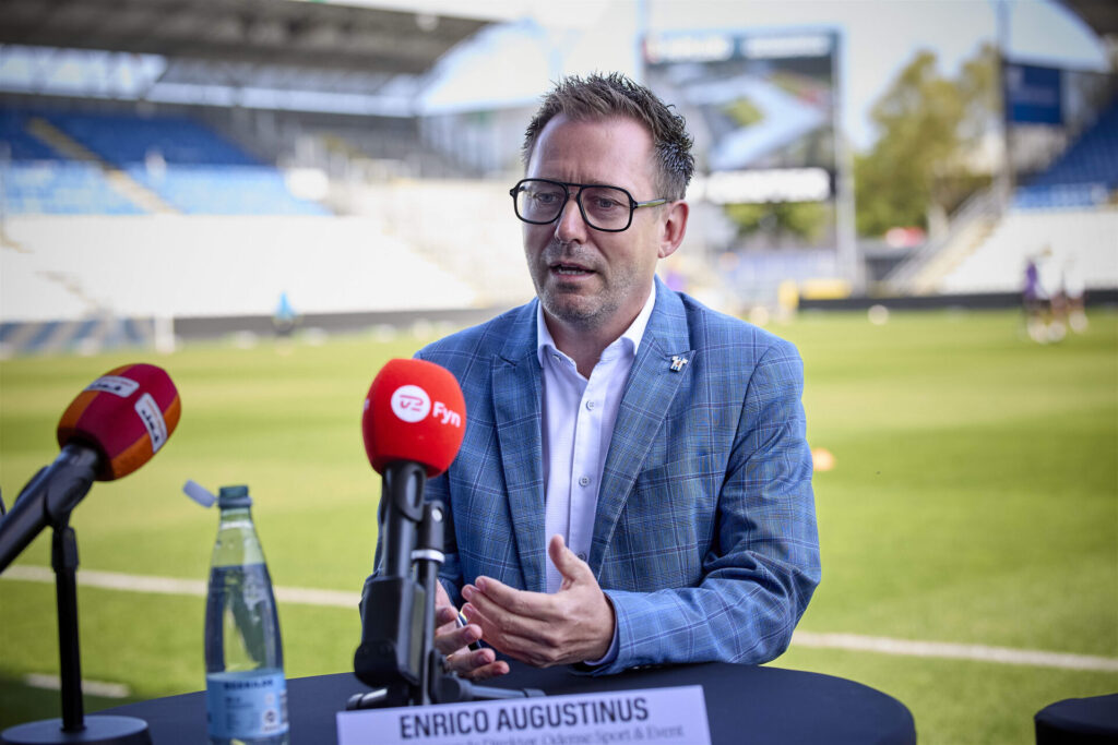 Enrico Augustinus på Odense Stadion