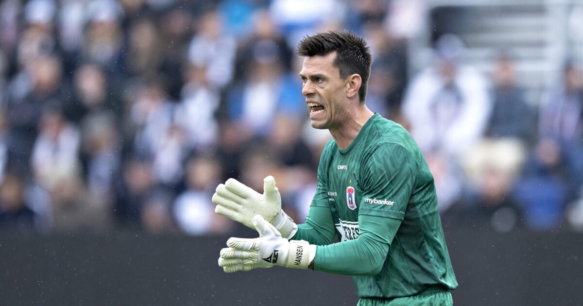 Jesper Hansen understreger: Vi skal slutte godt af Foto: Henning Bagger/Ritzau Scanpix