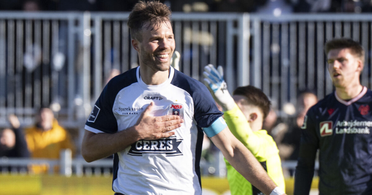 AGF-anfører har nået særlig milepæl i Superligaen uden at vide det Foto: Henning Bagger/Ritzau Scanpix