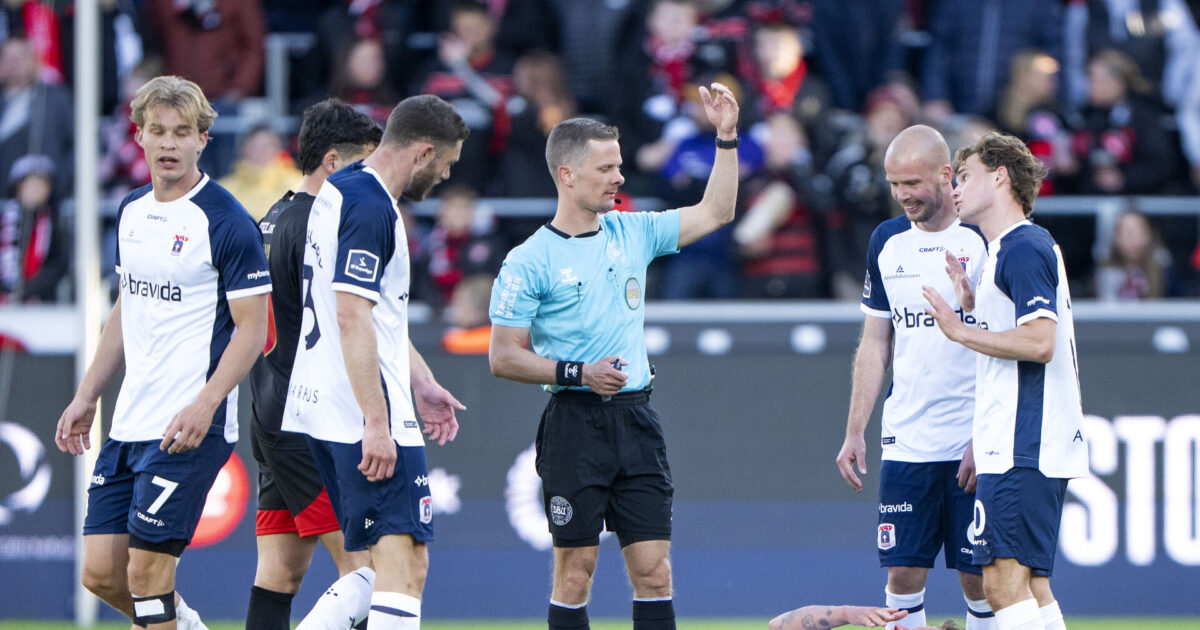 Beijmo efter albue-batalje: Jeg spillede bare fodbold Foto: Bo Amstrup/Ritzau Scanpix