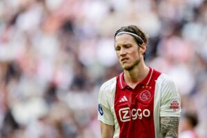 Wout Weghorst tydeligt skuffet.