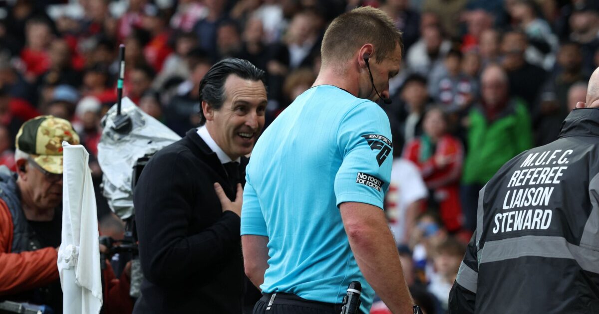 Efter annulleret mål mod United: Aston Villa klager til dommerforbundet over uerfaren dommer Foto: Darren Staples/AFP/Ritzau Scanpix