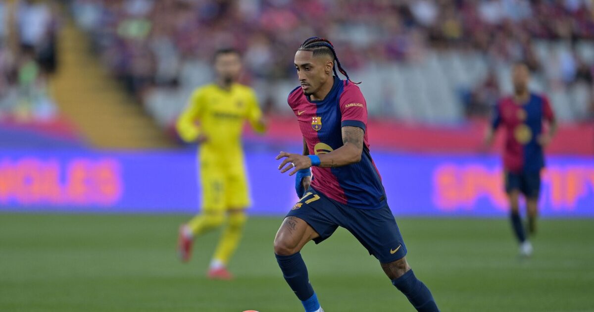 Officielt: FC Barcelona forlænger med Raphinha Foto: Manaure Quintero/AFP/Ritzau Scanpix