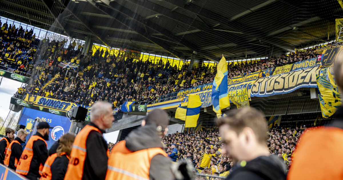 Brøndby har afsluttet efterforskning: Karantæne til spyttende fan Foto: Mads Claus Rasmussen/Ritzau Scanpix