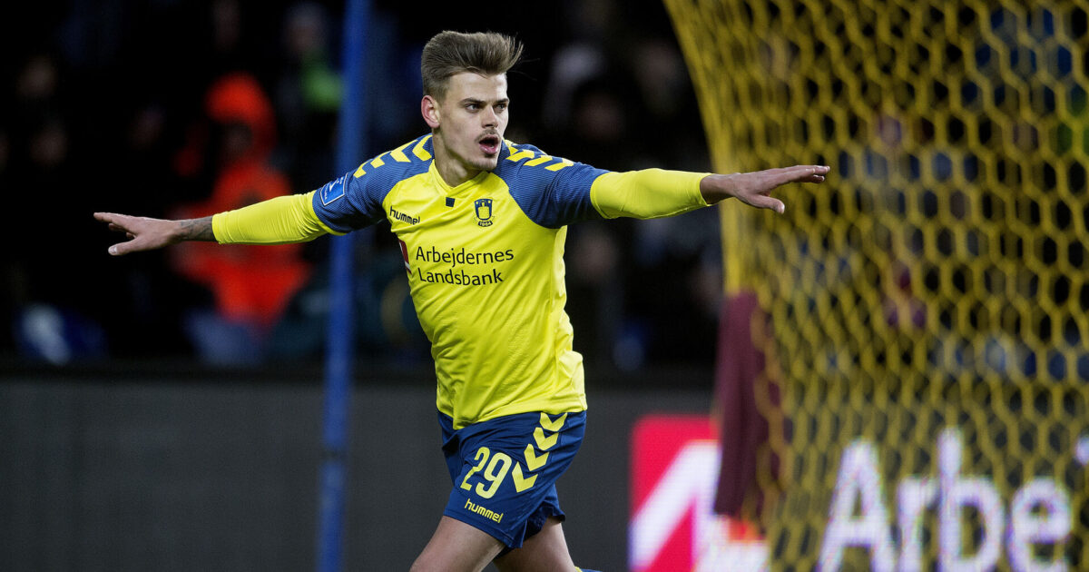 Tidligere Brøndby-angriber snupper topscorertitlen i hjemlandet Foto: Liselotte Sabroe/Scanpix 2018