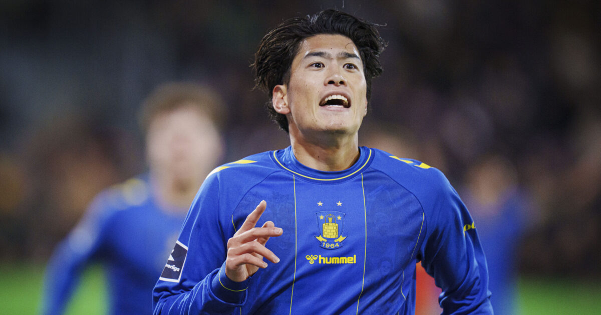 Stolt direktør: En af de største transfers i Brøndbys historie Foto: Liselotte Sabroe/Ritzau Scanpix