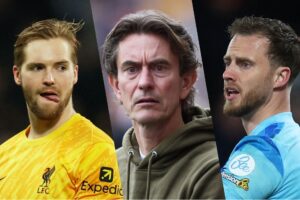 Montage Caoimhin Kelleher Thomas Frank Mark Flekken