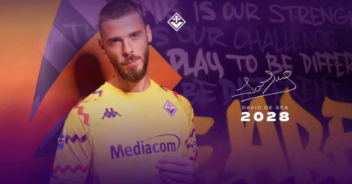 Officielt: David de Gea forlænger med Fiorentina Foto: AFC Fiorentina