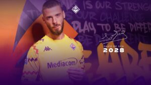 David de Gea forlænger med Fiorentina.