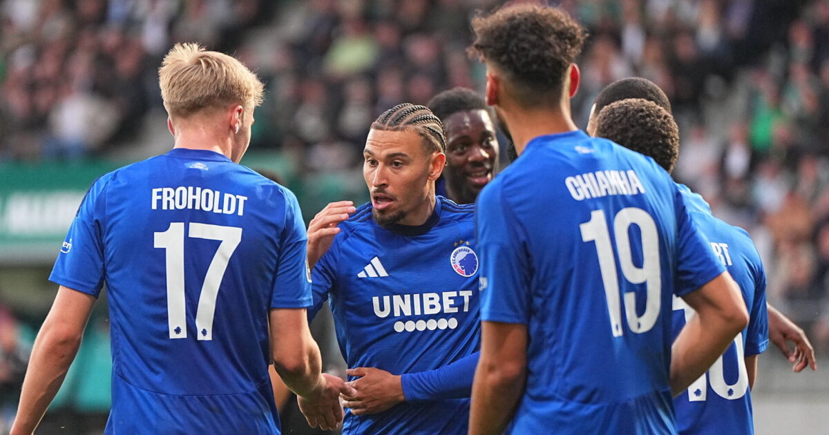 Kynisk svensker sender FCK på kurs mod pokalfinalen Foto: Bo Amstrup/Ritzau Scanpix