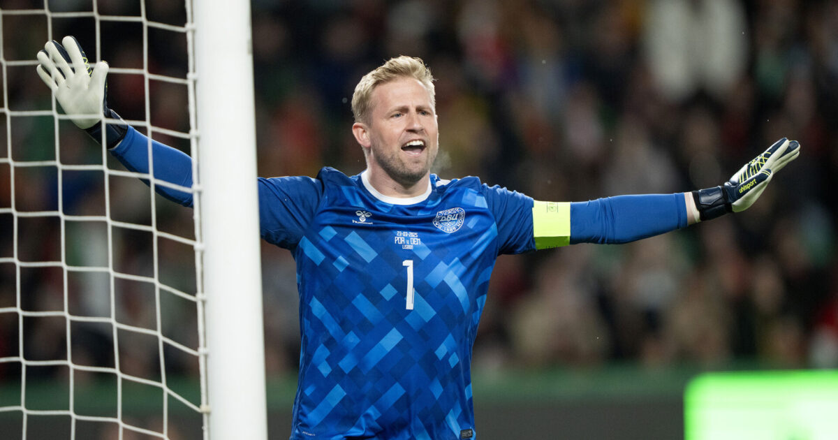 Vanvittig målmandsstatistik: To danskere i top tre i Europa Foto: Bo Amstrup/Ritzau Scanpix