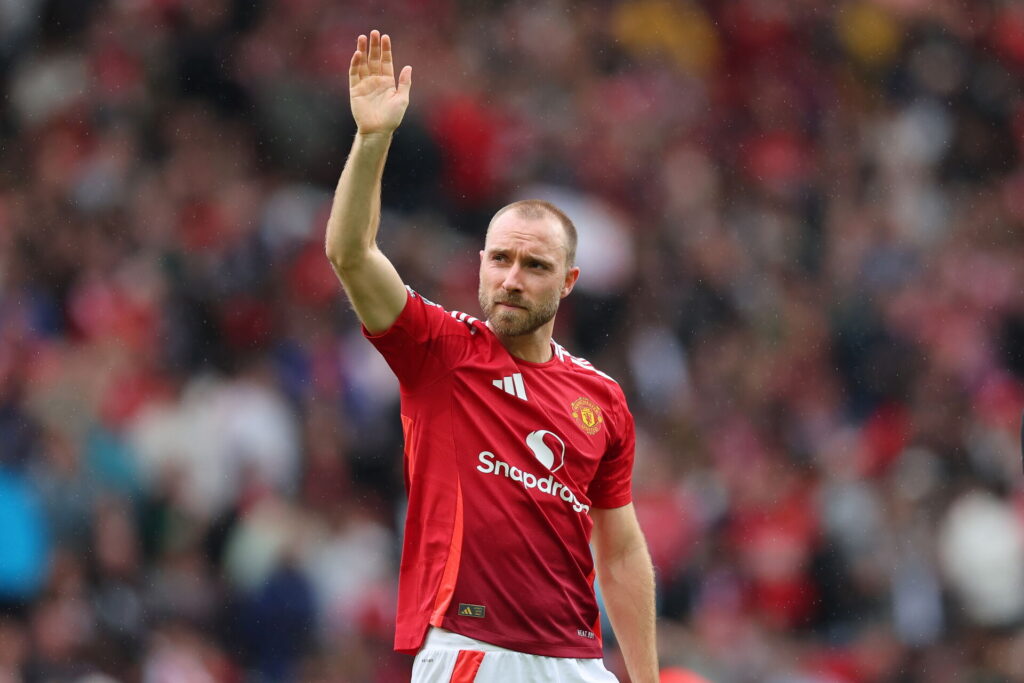 Christian Eriksen siger farvel til Manchester United