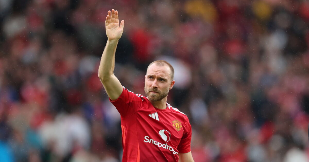 Eriksen indrømmer: Vi var heldige ikke at rykke ned EPA/ASH ALLEN 