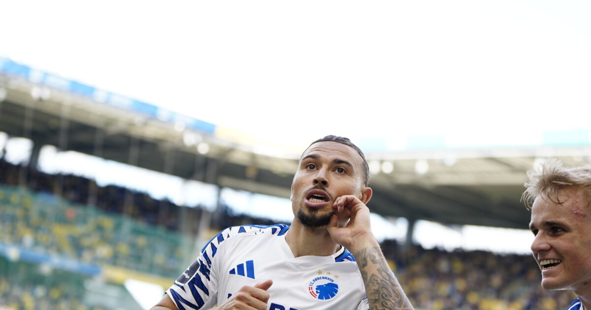 Brøndby blev tæsket af FCK på eget græs Foto: Mads Claus Rasmussen/Ritzau Scanpix