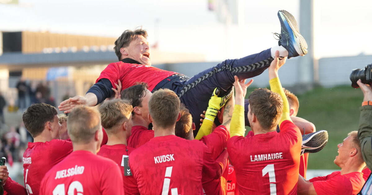 Kommentar: Aldrig har en oprykning været mere fortjent! Claus Fisker/Ritzau Scanpix