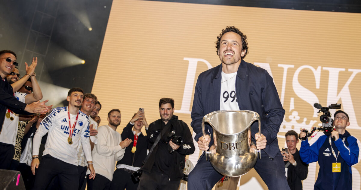 Delaney tvivlede på FCK-retur: Lever op til alle forventninger Foto: Mads Claus Rasmussen/Ritzau Scanpix