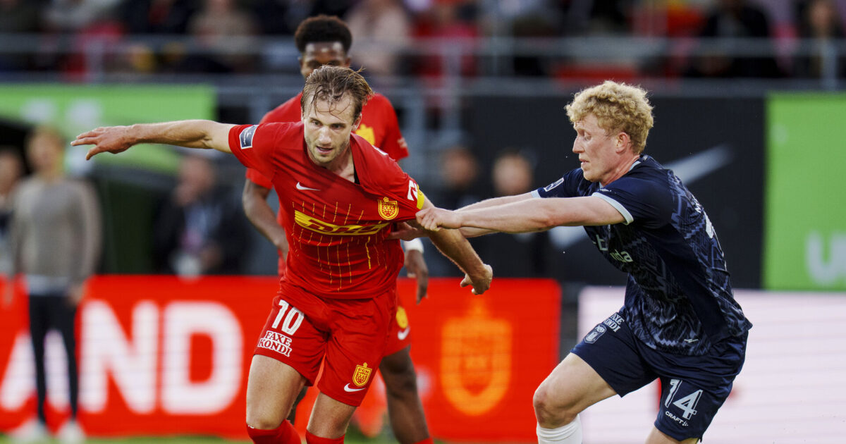 FCN-profil ikke imponeret af AGF: Gode spillere, kedelig fodbold Foto: Liselotte Sabroe/Ritzau Scanpix