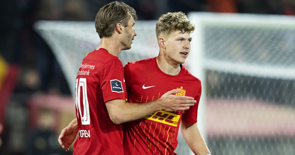 Fransk avis: Ligue 1-klub lurer på FCN’er Foto: Claus Bech/Ritzau Scanpix