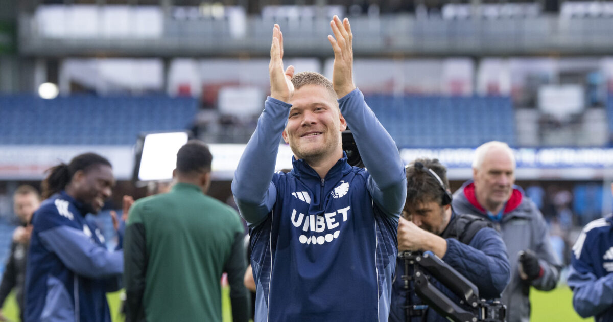 Storsmilende Andreas Cornelius: Jeg er tilbage Foto: Bo Amstrup/Ritzau Scanpix