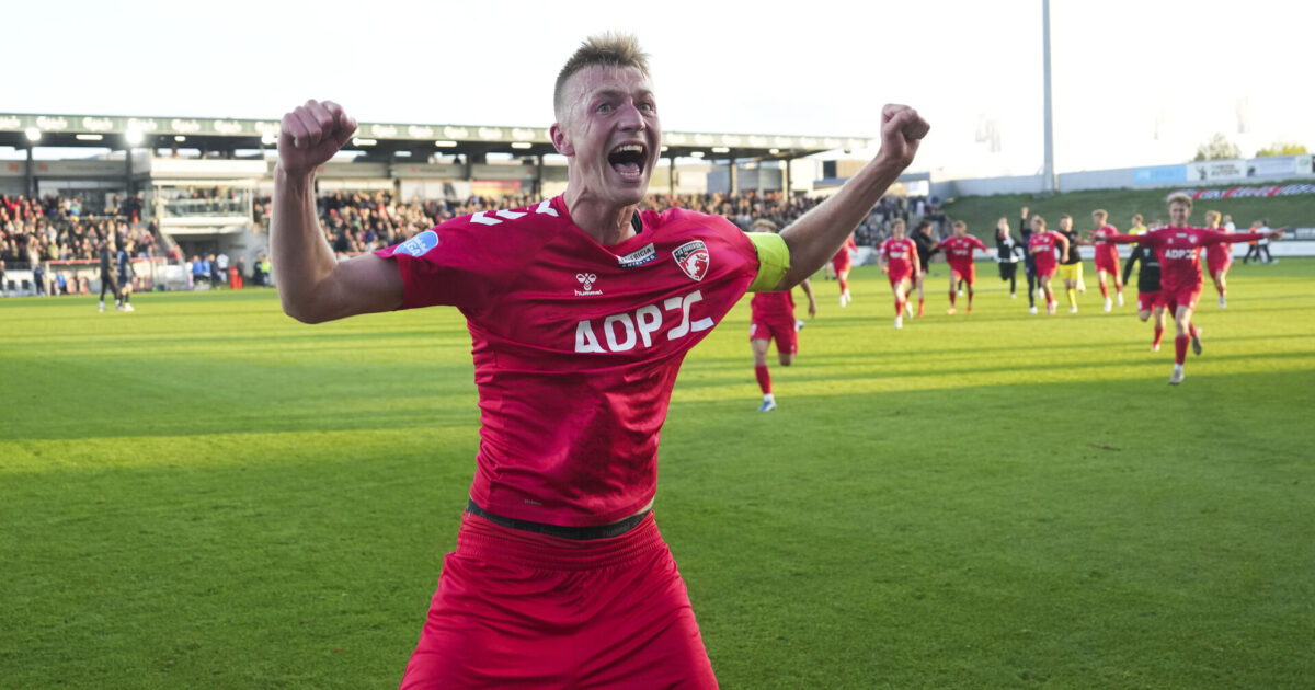 Fredericia holder liv i kampen om førstepladsen efter magisk langskud Foto: Claus Fisker/Ritzau Scanpix