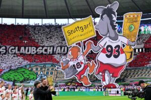 VfB Stuttgart-fans.