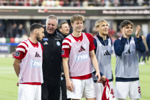 Kent Nielsen sammen med udskifterne.