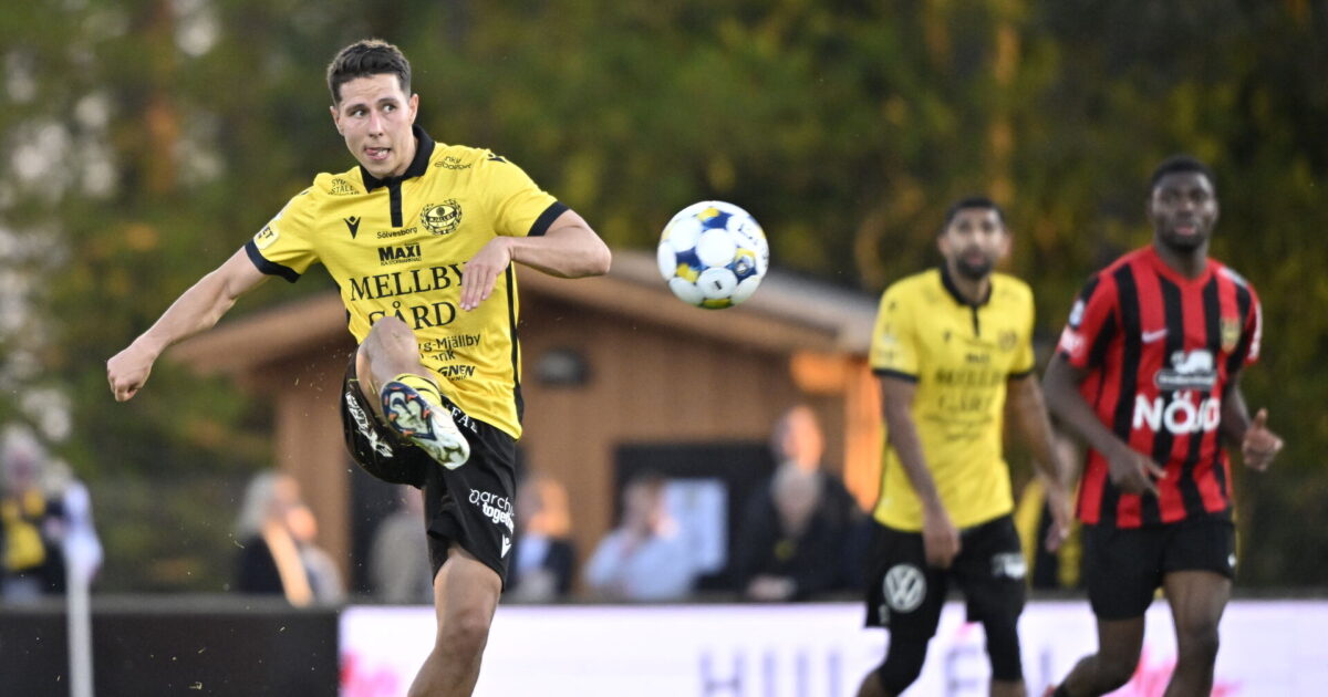 Formstærk danskers oplæg ikke nok for topholdet Mjällby Foto: 50090 Johan Nilsson/TT/Ritzau Scanpix