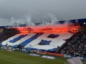 Romerlys på Odense Stadion