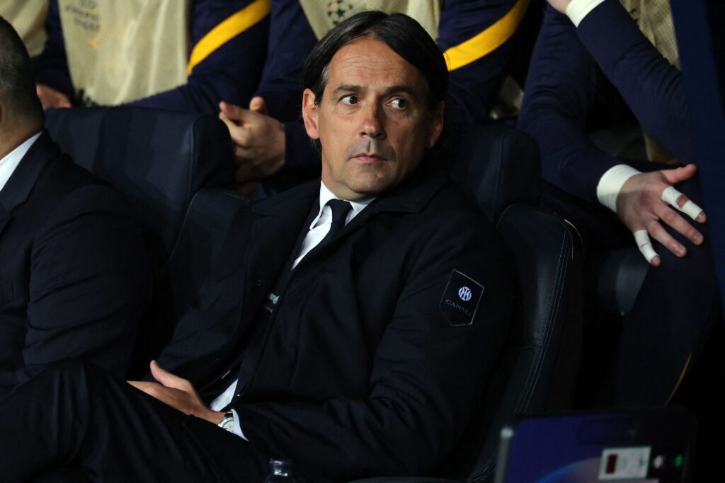 Simone Inzaghi under en Inter-kamp.