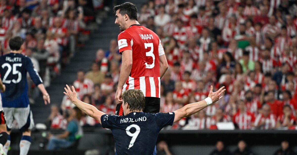 Retur til Italien? Medie sætter Højlund i forbindelse med Serie A-gigant Foto: Ander Gillenea/AFP/Ritzau Scanpix