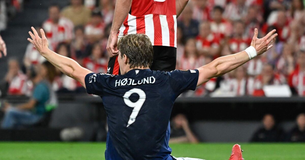 United-manager roser Højlund: Hans bedste kamp under mig Foto: Ander Gillenea/AFP/Ritzau Scanpix